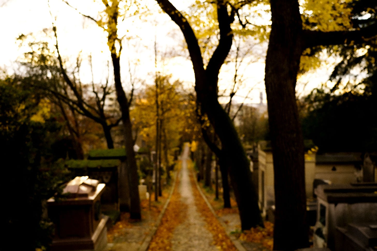 Autumn colors at Père Lachaise