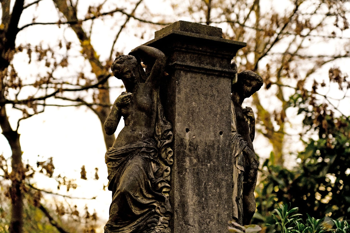 Marble sculpture detail