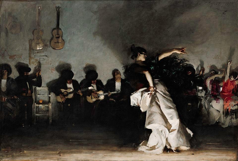 El Jaleo by Sargent at the Isabella Stewart Gardner Museum