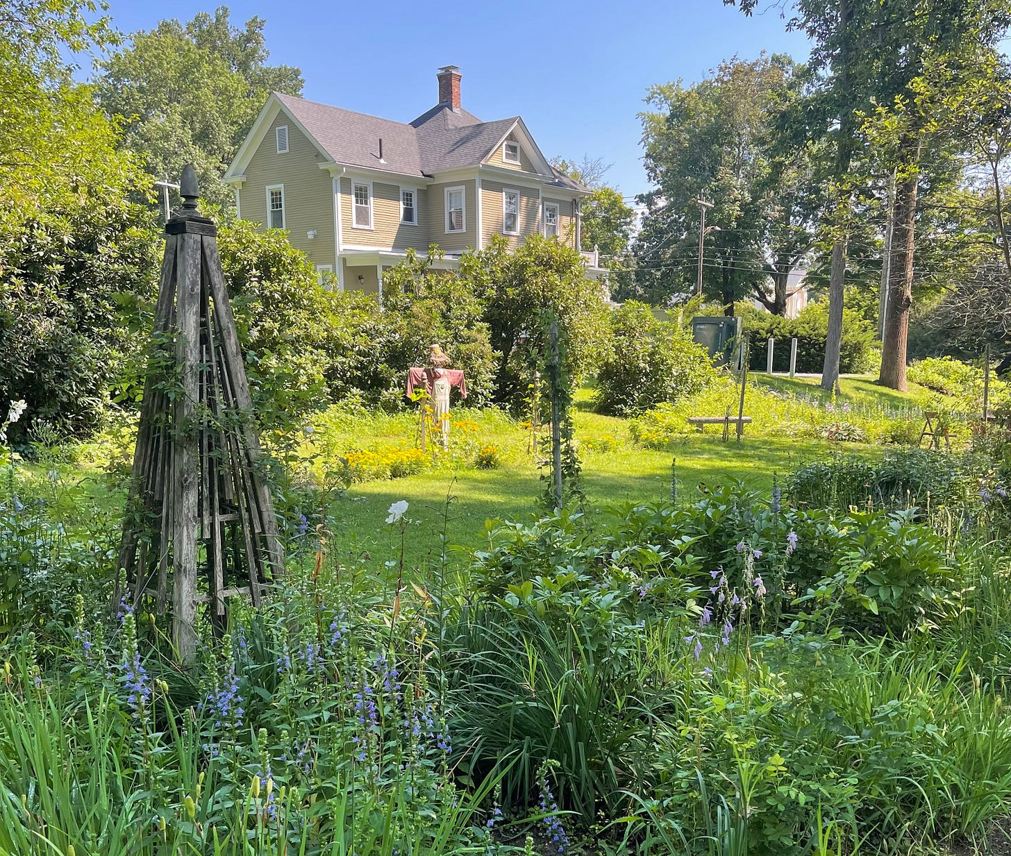 Emily Dickinson's house and museum in Amherst