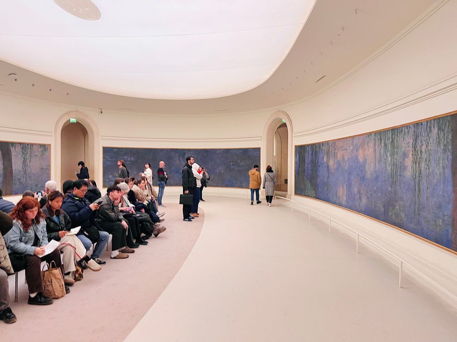 Monet's Water Lilies at Musée de l'Orangerie