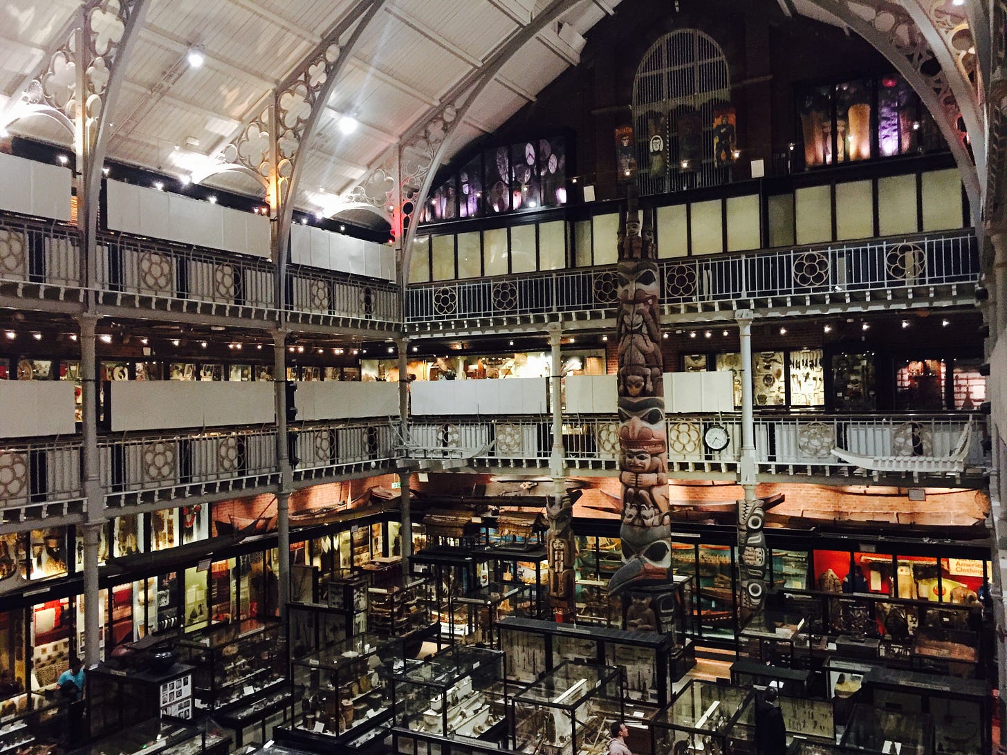The Pitt Rivers Museum in Oxford