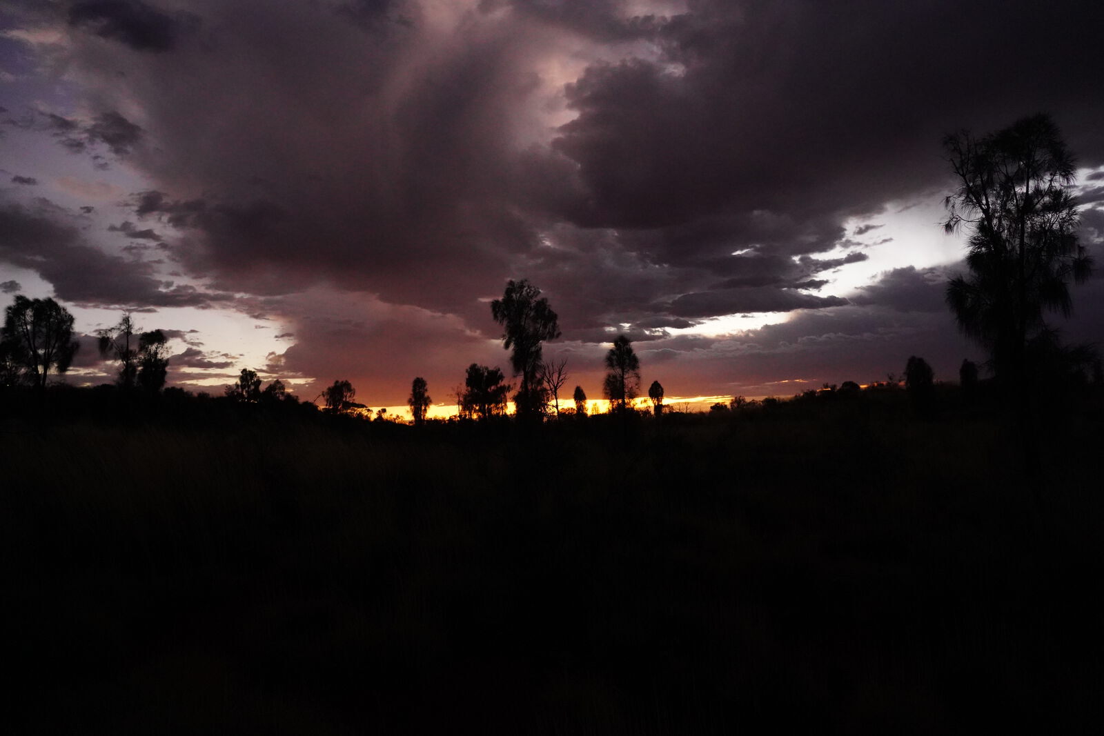 Uluru from distance